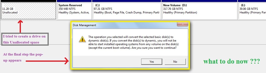 convert dynamic disk to basic disk
