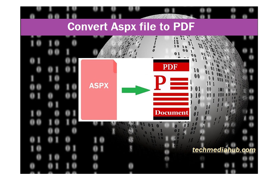 convert aspx to pdf